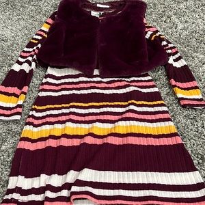 Rare Editions        White, Purple, Gold, and Pink striped.